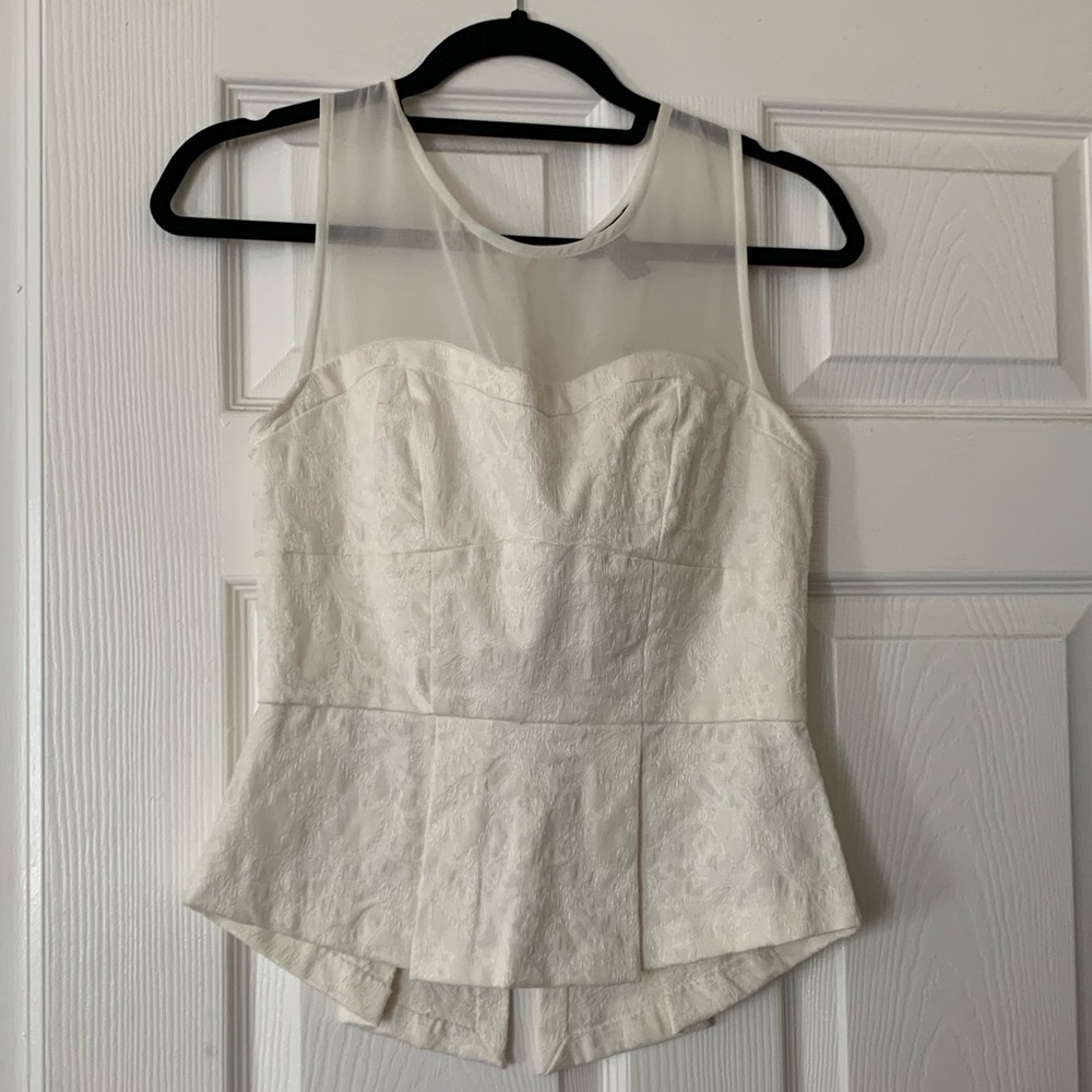 Brand new Forever 21 Ivory top